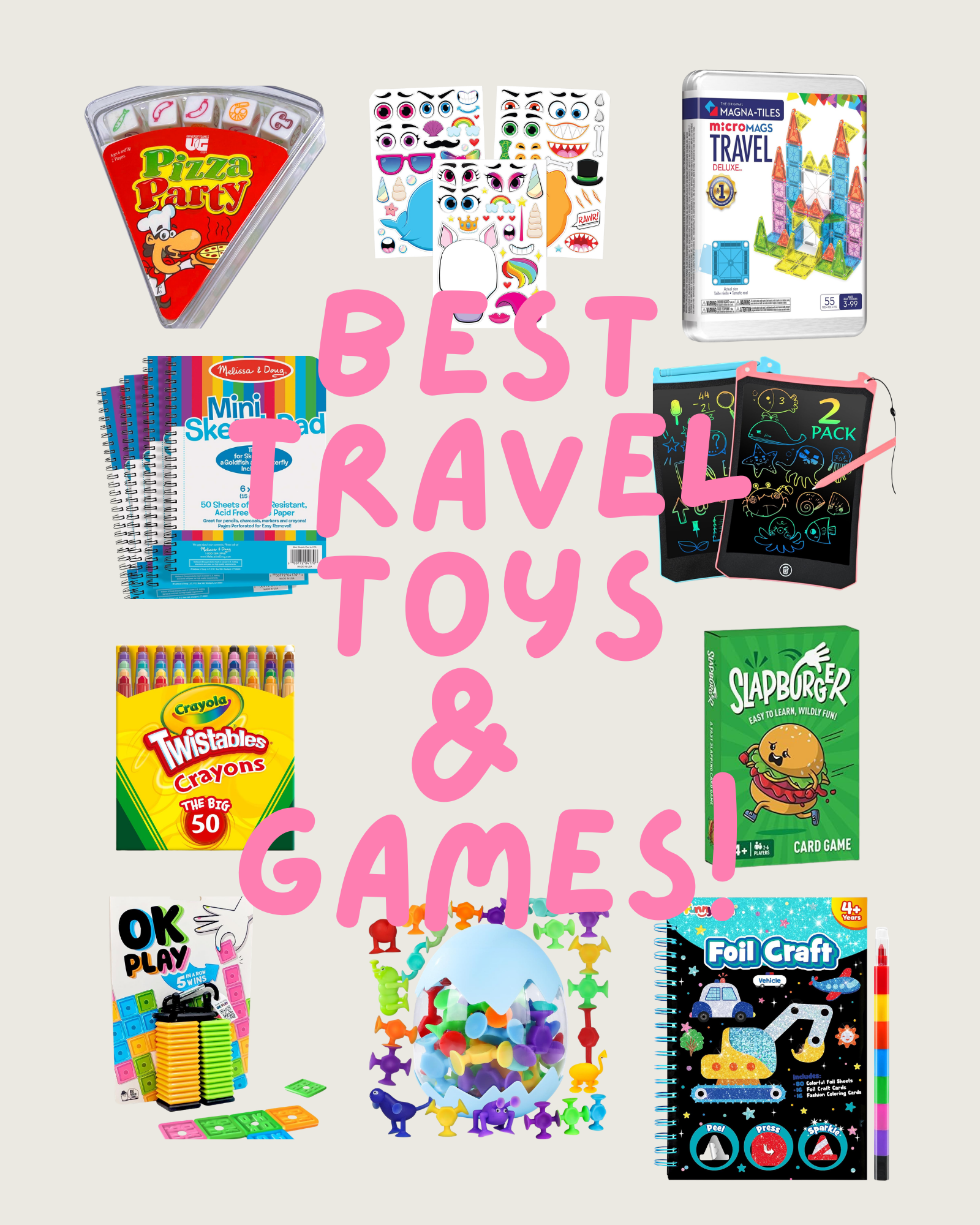 The Best Travel Toys and Games
